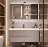 The Austin Smart Vanity | Modern Design with Integrated LED Mirror
