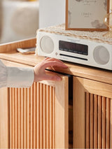 Bergen Slatted-Door Shoe Storage Cabinet