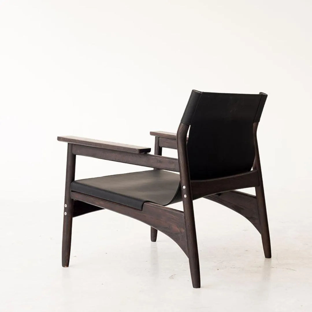 Aquino Faux Leather Armchair